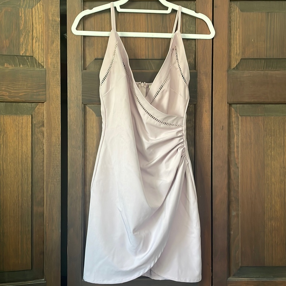 Blush Pink Mini Dress